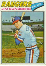 1977 Topps Baseball Cards      351     Jim Sundberg